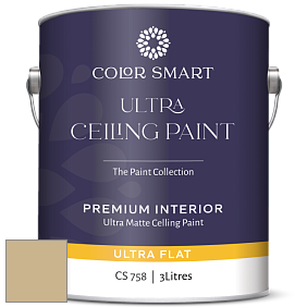 COLOR SMART CS 758 ULTRA CEILING PAINT ультраматовая краска цвет AF-340 