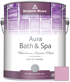 Краска Benjamin Moore Aura Bath & Spa Interior Paint Matte Finish (532) цвет 2085-50 Strawberry