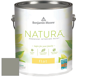 Benjamin Moore 512 Natura Interior Flat Finish матовая краска цвет RAL 7030 