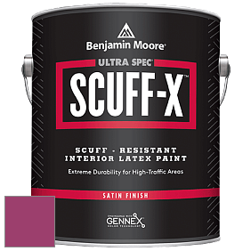 Benjamin Moore 486 Ultra Spec SCUFF-X Interior Satin Finish краска цвет 2077-20 Gypsy Pink