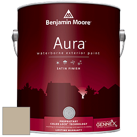 Benjamin Moore Aura 631 Waterborne Exterior Satin Finish краска цвет AF-390 