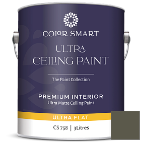 Краска COLOR SMART CS 758 ULTRA CEILING PAINT ультраматовая краска цвет 2141-10 Artichoke