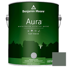 Краска Aura Waterborne Exterior Flat Finish (629) цвет 700 Enchanted Forest