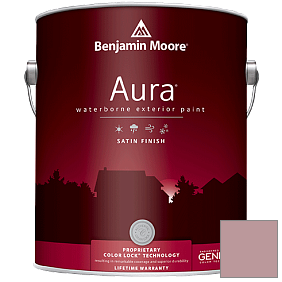 Краска Aura Waterborne Exterior Satin Finish (631) цвет 1264 Mauve Mist