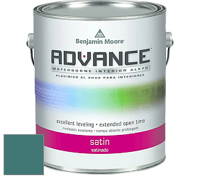 Benjamin Moore 792 Advance Interior Paint-Satin эмаль цвет NCS S 5030-B50G 