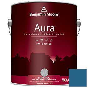 Краска Aura Waterborne Exterior Satin Finish (631) цвет 2060-20 California Blue