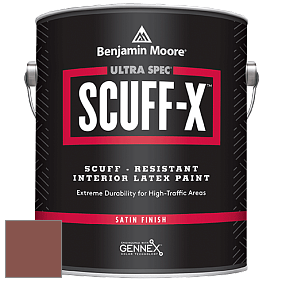 Benjamin Moore 486 Ultra Spec SCUFF-X Interior Satin Finish краска цвет 2093-20 Fresh Clay