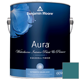 Краска Aura Waterborne Interior Eggshell Finish (524) цвет 2054-30 Venezuelan Sea