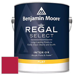 Benjamin Moore 547 Regal Select Waterborne Interior Flat Finish краска цвет RAL 3027 