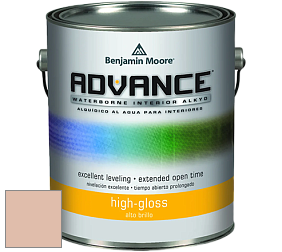 Benjamin Moore 794 Advance Interior Paint-High Gloss глянцевая алкидная эмаль цвет 1205 Apricot Beige