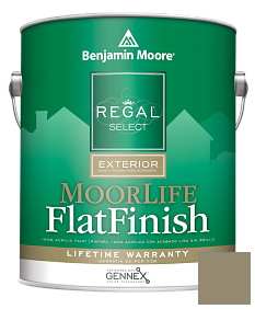 Краска Regal Select Exterior Paint-MoorLife Flat Finish (W105) цвет HC-97 BM HC-97