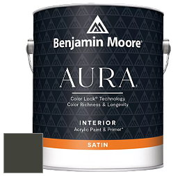 Benjamin Moore Aura 526 Waterborne Interior Satin Finish покрытие цвет NCS S 8505-G50Y 