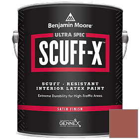 Краска Ultra Spec SCUFF-X Interior Satin Finish (486) цвет 1203 Warm Sienna