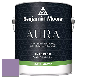 Benjamin Moore Aura 528 Waterborne Interior Semi-gloss Finish краска цвет 1391 Naples Sunset