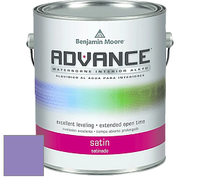 Benjamin Moore 792 Advance Interior Paint-Satin эмаль цвет 2071-40 Crocus Petal Purple