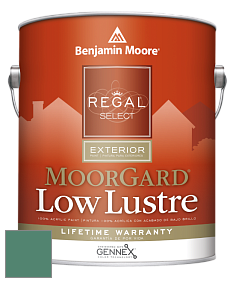 Benjamin Moore W103 Regal Select Exterior Paint-MoorGard Low Lustre Finish краска цвет 2041-30 Green Gables