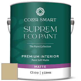 COLOR SMART CS 619 SUPREM ECO PAINT матовая краска цвет AF-340 