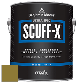 Benjamin Moore 485 Ultra Spec SCUFF-X Interior Eggshell Finish краска цвет NCS S 4050-G80Y 