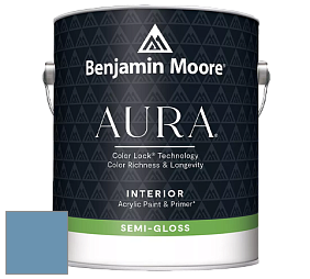 Benjamin Moore Aura 528 Waterborne Interior Semi-gloss Finish краска цвет RAL 5024 