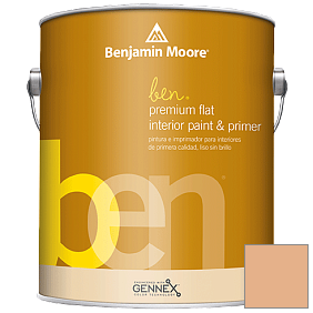 Краска Ben Premium Interior Latex Flat (W625) цвет 117 Persian Melon