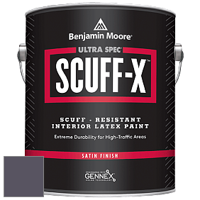 Benjamin Moore 486 Ultra Spec SCUFF-X Interior Satin Finish краска цвет 2117-30 Shadow