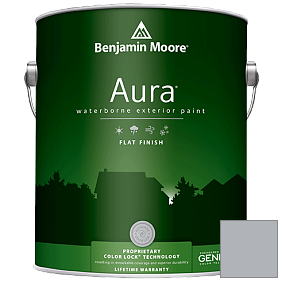 Краска Aura Waterborne Exterior Flat Finish (629) цвет 1613 Silent Night