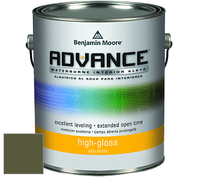Benjamin Moore 794 Advance Interior Paint-High Gloss глянцевая алкидная эмаль цвет NCS S 6530-G50Y 