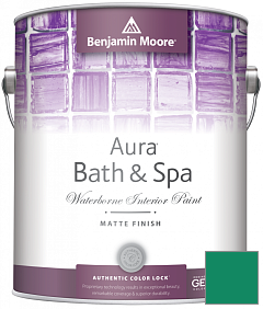 Краска Benjamin Moore Aura Bath & Spa Interior Paint Matte Finish (532) цвет 2044-20 Leprechaun