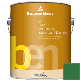 Краска Ben Premium Interior Latex Flat (W625) цвет 2037-10 Amazon Moss