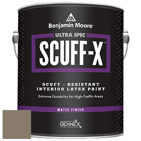 Benjamin Moore 484 Ultra Spec SCUFF-X Interior Matte Finish краска цвет 979 Stampede