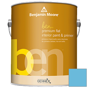 Краска Ben Premium Interior Latex Flat (W625) цвет 789 Sea to Shining Sea
