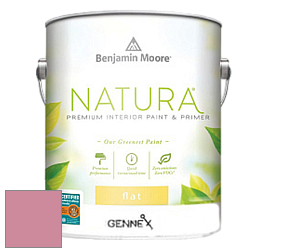 Benjamin Moore 514 Natura Interior Semi-Gloss Finish краска цвет 2081-40 Pink Blossom