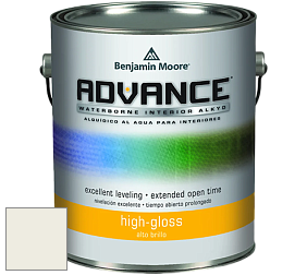 Benjamin Moore 794 Advance Interior Paint-High Gloss глянцевая алкидная эмаль цвет OC-45 Swiss Coffee
