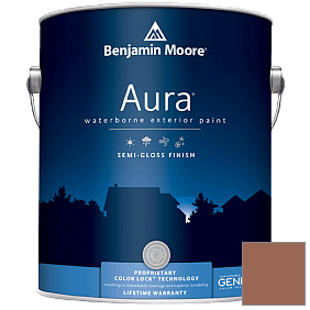 Краска Aura Waterborne Exterior Semi-Gloss Finish (632) цвет 1210 Ten Gallon Hat