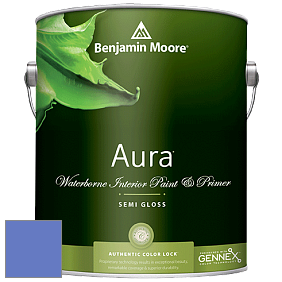 Benjamin Moore Aura 528 Waterborne Interior Semi-gloss Finish краска цвет NCS S 2060-R70B 