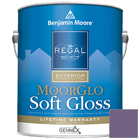 Краска Regal Select Exterior Paint-Moor GloSoft Gloss Finish (W096) цвет 1392 Fire and Ice