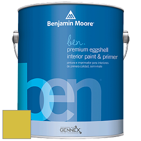 Benjamin Moore Ben W626 Premium Interior Latex Eggshell краска цвет 399 Exotic Lime