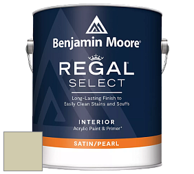 Benjamin Moore 550 Regal Select Waterborne Interior Pearl Finish краска цвет 500 Maidenhair Fern