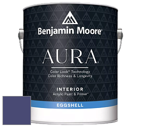 Benjamin Moore Aura 524 Waterborne Interior Eggshell Finish краска цвет 2068-20 Grape Gum