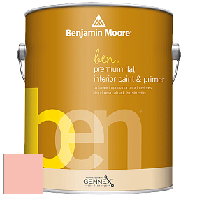 Benjamin Moore Ben W625 Premium Interior Latex Flat краска цвет 2013-50 Salmon Peach