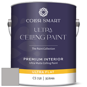 COLOR SMART CS 758 ULTRA CEILING PAINT ультраматовая краска цвет AF-670 