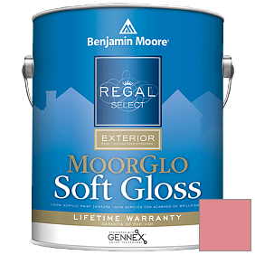 Краска Regal Select Exterior Paint-Moor GloSoft Gloss Finish (W096) цвет 2008-40 Hydrangea Flowers