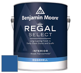 Benjamin Moore 549 Regal Select Waterborne Interior Eggshell Finish краска цвет 2066-20 Evening Blue
