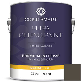 Краска COLOR SMART CS 758 ULTRA CEILING PAINT ультраматовая краска цвет 2139-10 River Rock