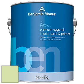 Benjamin Moore Ben W626 Premium Interior Latex Eggshell краска цвет NCS S 0530-G40Y 