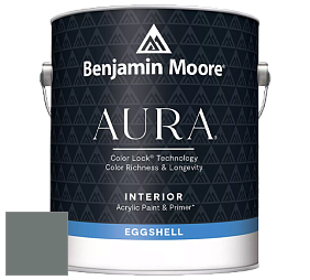Benjamin Moore Aura 524 Waterborne Interior Eggshell Finish краска цвет NCS S 6005-B80G 