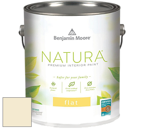 Benjamin Moore 512 Natura Interior Flat Finish матовая краска цвет 934 Light as a Feather