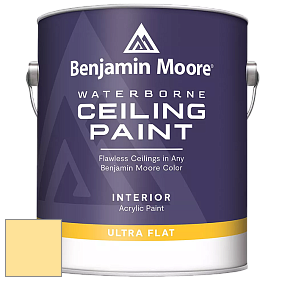 Benjamin Moore 508 Waterborne Ceiling Paint краска для потолков цвет 2021-50 Yellow Lotus
