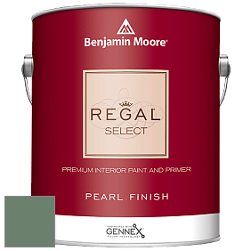 Benjamin Moore 550 Regal Select Waterborne Interior Pearl Finish краска цвет 636 Willow Grove