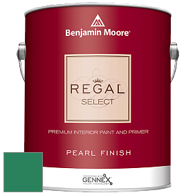 Benjamin Moore 550 Regal Select Waterborne Interior Pearl Finish краска цвет 2042-20 Reef Green